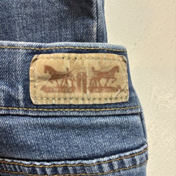 Bootcut Levis 515 Bootcut Size 12 S/C Women's Denim Blue Jeans Button Pockets - Picture 8 of 10